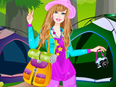 Barbie Camping Dress Up