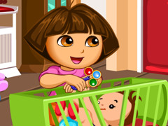 Dora Baby Caring Slacking