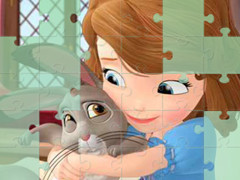 Sofia And Animals Jigsaw Puzzle