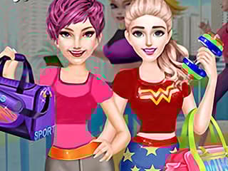 Ailsa And Eva Workout Buddies