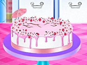 Cherry Blossom Cake Cooking 2
