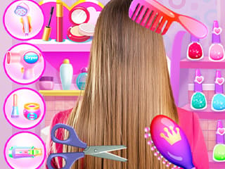 Hair Salon Dress Up Girl