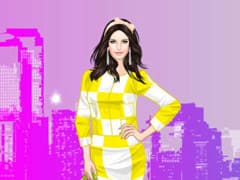 Helen Check Please Style Dress