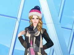 Helen Trendy Earflap Hat Dress