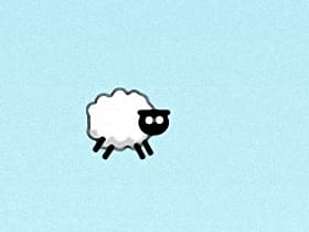 Jumpy Sheep