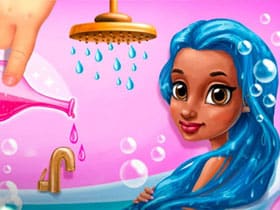 Super Water Girl Bath Time