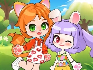 2 Player Games - Princess Design Party