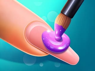 3D Acrylic Nail Art Salon