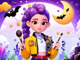 American Doll Halloween Night