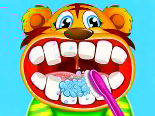 Baby Panda Dentist Care