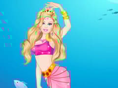 Barbie Mermaid Dress Up
