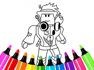 BTS Roblox Coloring