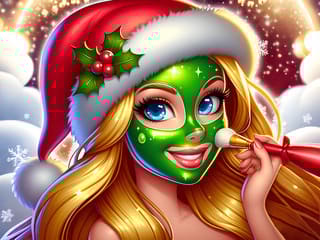 Christmas Fashion Dress Up & Makeup