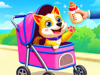 Cute Puppy Daycare Salon