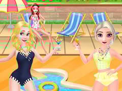 Disney Princesses Pool Party Clean