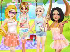 Disney Princesses Summer Life