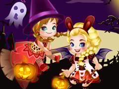 Elsa And Anna Halloween Story