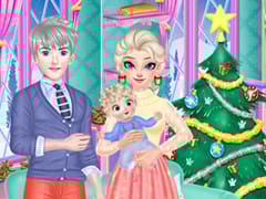 Elsa Family Christmas Preparation