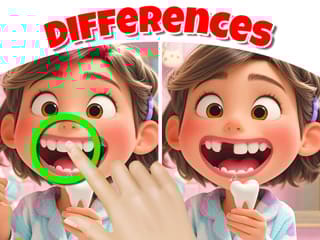 Find The Differences: Tooth Fairy