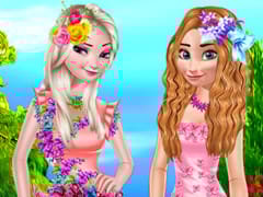 Flower Princess Dressup