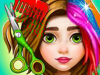 Hair Salon And Dress Up Girl