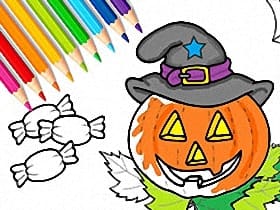 Halloween Coloring Book