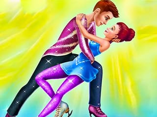 Ice Skating Ballerina