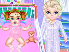Little Elsa Caring Day