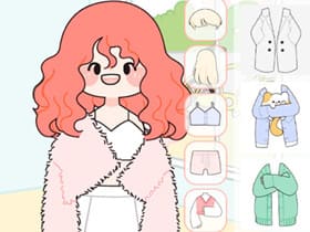 Lovely Doll Dress Up Game