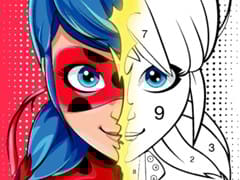 Miraculous Ladybug Color By Number