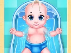 Mommy Elsa Baby Caring