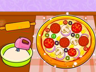 Pizza Kids Cooking