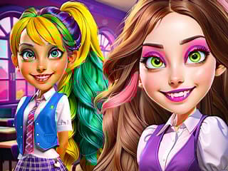 Princesses At Horror School