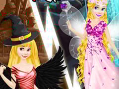 Rapunzel Devil And Angel Dress