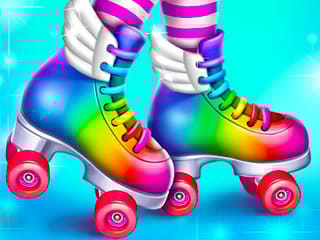 Roller Skating Girls