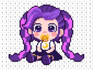 Sprunki Color By Numbers