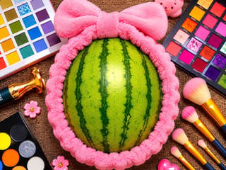 Summer Fruit Makeup