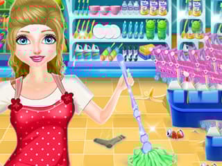 Supermarket Girl Cleanup