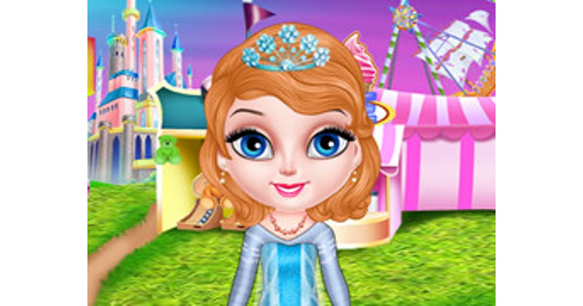 Baby Elsa In Disneyland - Play Now For Free