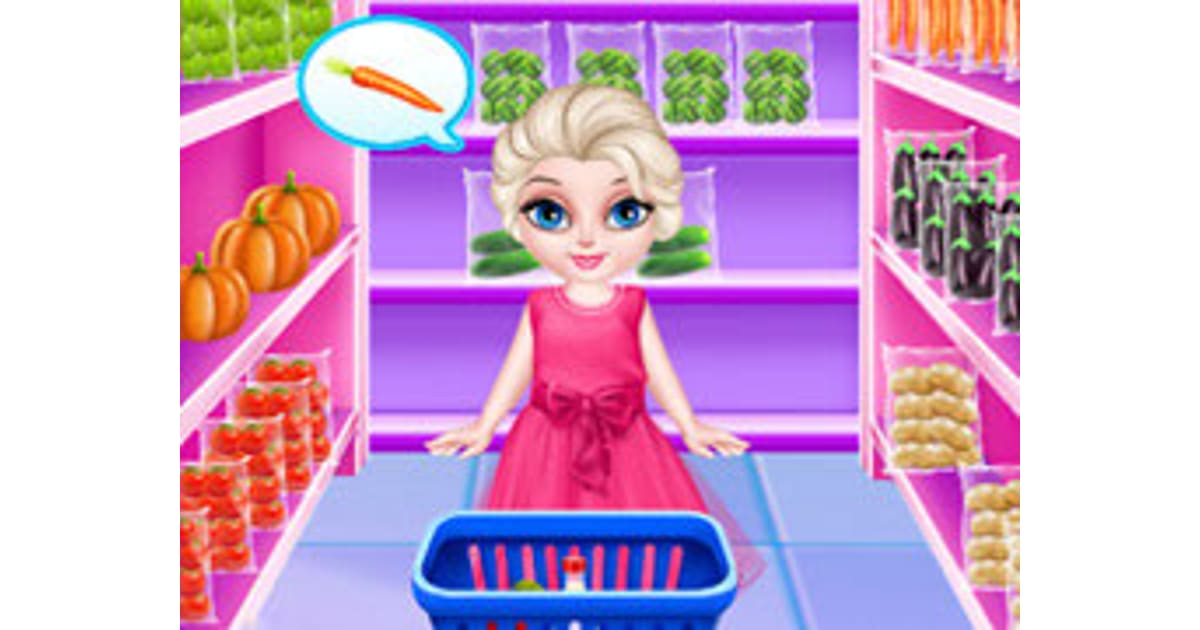 Baby Elsa In Kitchen - Play Now For Free