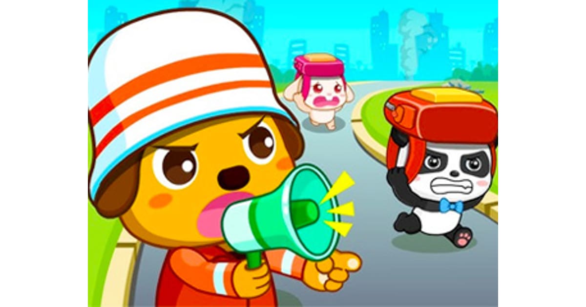 Baby Panda Earthquake Safety - Educational Online