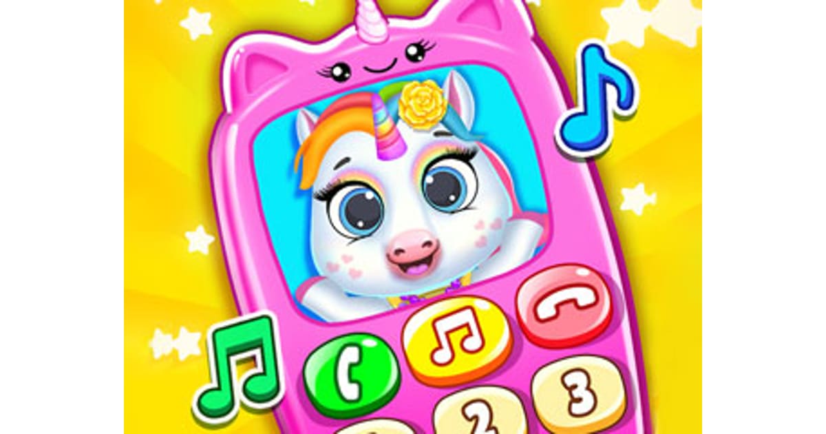 Baby Princess Unicorn Mobile Phone Free Game
