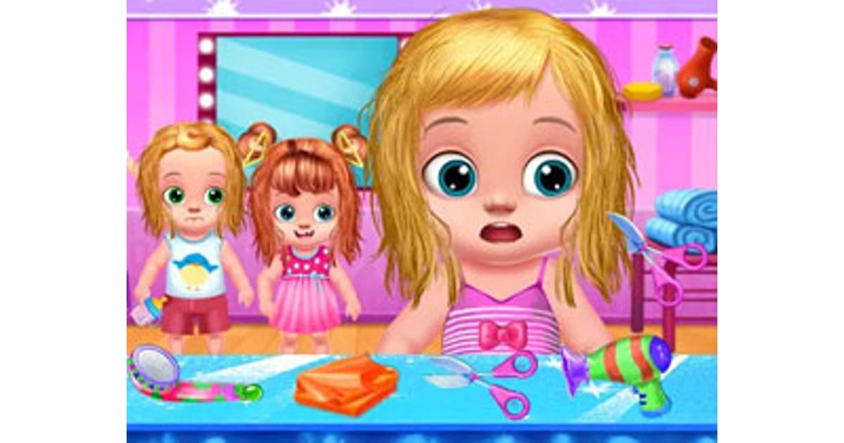 Babysitter Kids Hair Salon - Crazy Fun For Free