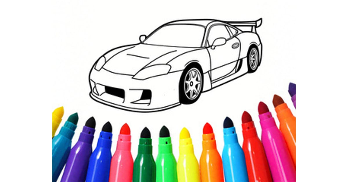 Cars Coloring Game - Play Now For Free