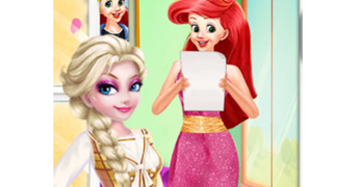 Elsa First Day Of New Term Play Now For Free