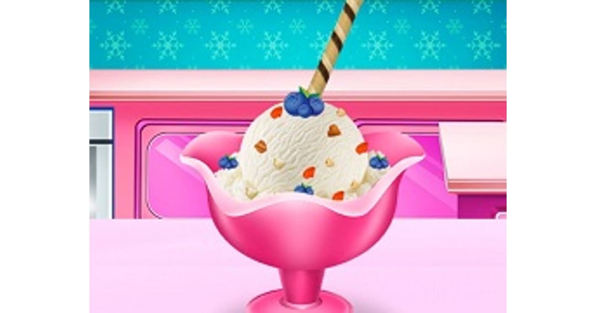 Elsa Homemade Ice Cream Cooking - Play Now For Free