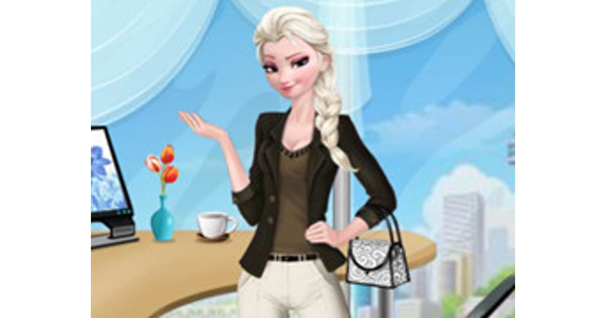 Elsa Job Dress Up - Play Now For Free