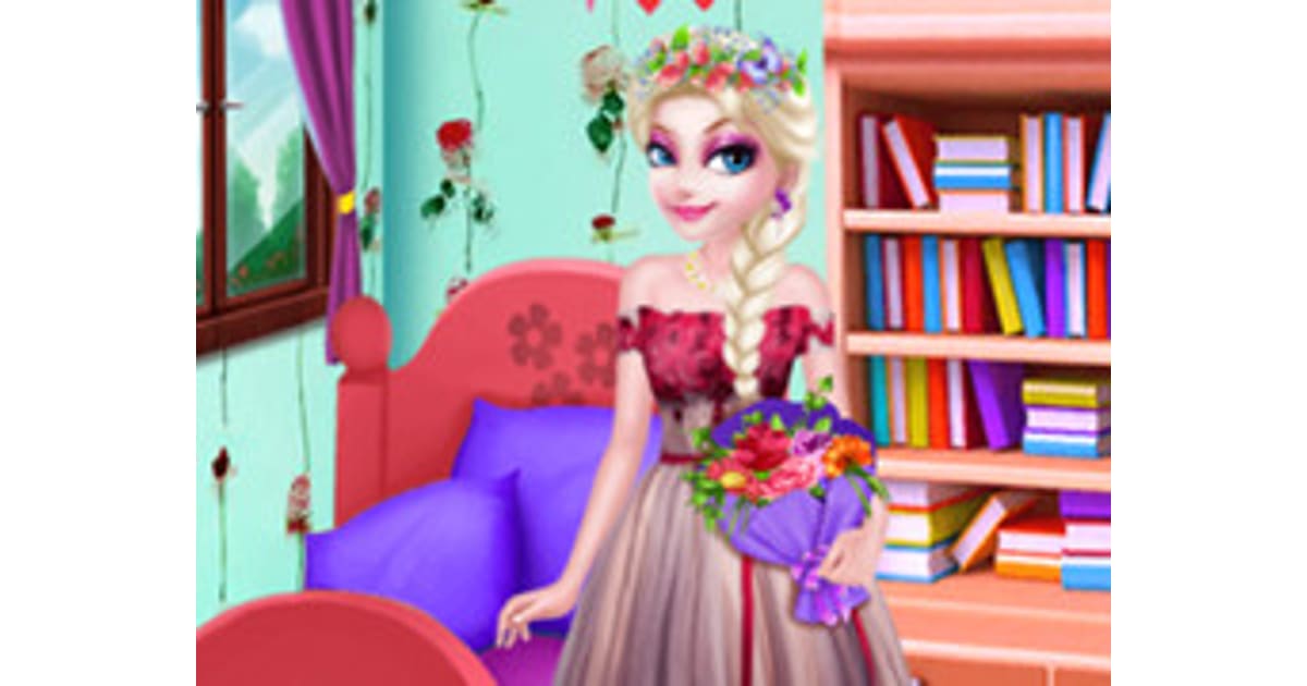 Elsa's Flower Fashion - Play Now For Free