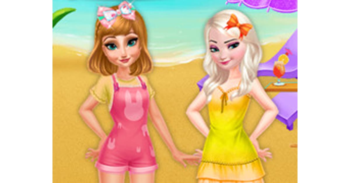 Frozen Sister Summer Vacation - Play Now For Free