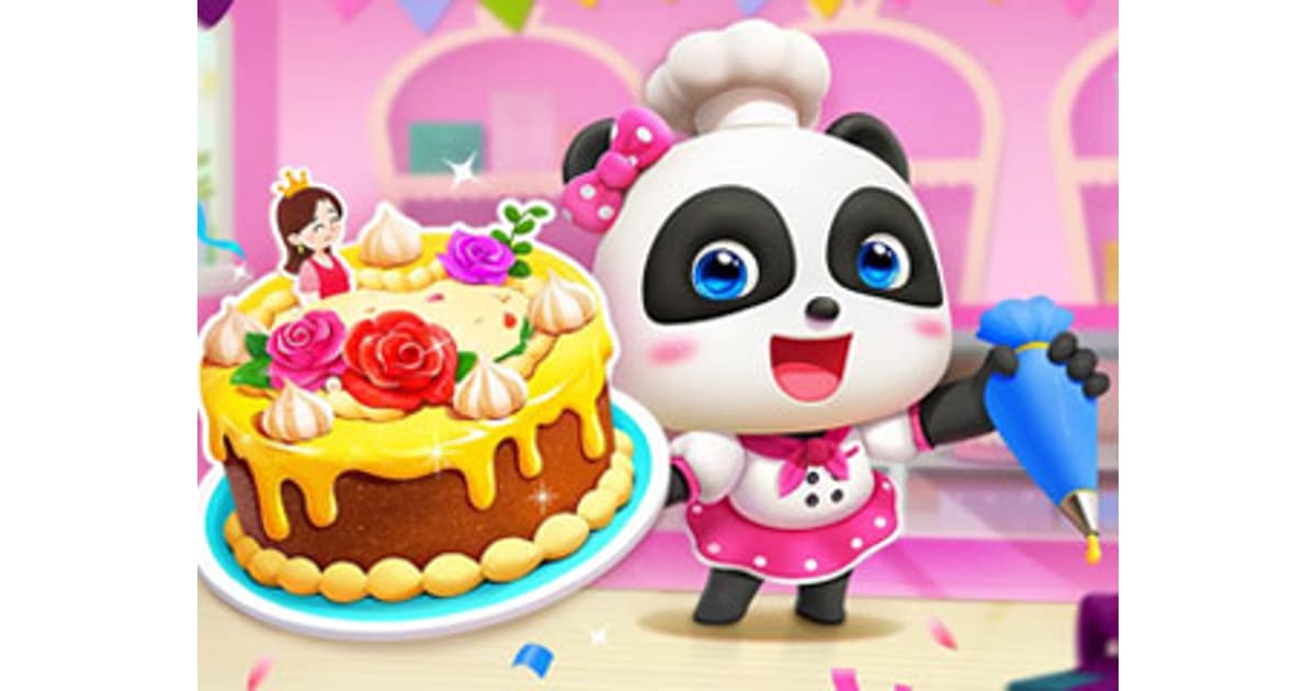 Little Panda Cake Shop - Free Game Online